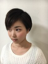 アイエムヘアー(im hair) 大人可愛い☆TOPにボリュームを出せる小顔ハンサムショート♪