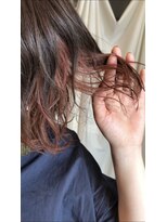 ベランダ(veranda)&nbsp;インナーカラーとアプリコットとオレンジ