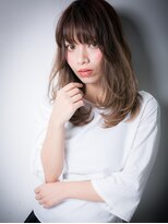 カバーヘア ブリス 川口(COVER HAIR bliss)&nbsp;くせ毛風無造作カールで小顔ラブグラマラスw川口20代30代40代