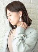 落ち着きのある可愛い夏っぽヘアにアップデート