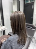 白髪を活かすハイライト