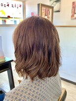 オレンジ(orange)&nbsp;【orange大分賀来】大人女子ミディアムゆるウェーブ