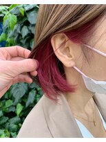 アクト 十条店(ACT)&nbsp;高発色ピンク　インナーカラー