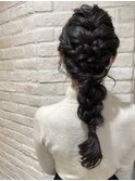 モコモコロング編みおろし