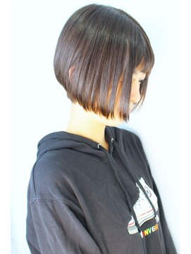 ニット 銀座(knit) 《knit銀座》大人可愛い20代30代40代ショートボブ丸み前下がり