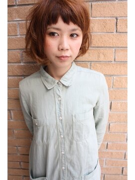 トゥーリ 春日店(tuuli) tuuli☆30代40代ペールベージュ切りっぱなしショート　130