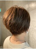 襟足タイトな大人ショートボブ☆４０代５０代髪型へアルタイル