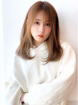 アグ ヘアー ナチュラル 王子店(Agu hair natural) 《Agu hair》お手入れ簡単★毛先ワンカールセミロング