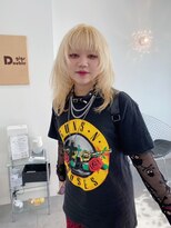 ギグスダブル 栄久屋大通店(gigs double)&nbsp;ウルフレイヤー×プラチナブロンド