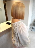 イエローベージュ×ペールオレンジ◎