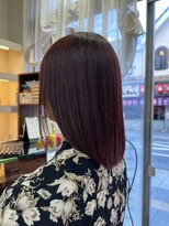 グリー ヘアプロデュース 千葉店(Gree hair produce) ピンクバイオレット/内部補修トリートメント