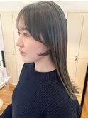 【大府 共和】顔まわりレイヤー ブリーチなしダブルカラー