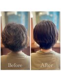 髪質改善ヘアエステストレート