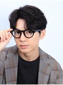 メガネにフィット 大人のフェザーパーマ