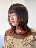 姫カット/レイヤーカット/エンズカラー/裾カラー/デザインカラー