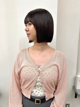 クリアーオブヘアー 池下店(clear OF HAIR) dark pink / bob