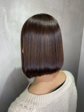 アンダーバーホワイトモデ 河内長野(_WHITE mode) 髪質改善カラーショートカットボブレイヤーカット