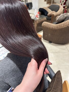 ラドンナアデッソ(LA.DONNA ADDESSO) レッドブラウン