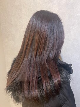 ウィスプ 赤羽店(wisp) 大人の女性のかっこよさが漏れるレイヤーカット×カラー#3