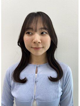 シーン 読売ランド前(SCENE) 韓国ヘア/くびれヘア/前髪カット/暗髪ヘア/イルミナカラー