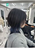 インナーカラー☆ウルフカット