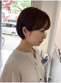 耳掛けショートボブ！
