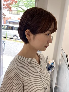 カウチソフ(kauti sofu) 耳掛けショートボブ！