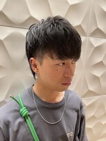 銀座マツナガ 浅草店&nbsp;ツーブロ/マッシュウルフ/20代/さわやか