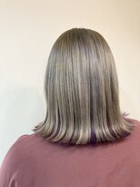 ガルボヘアー 桟橋店(garbo hair)&nbsp;フェイスフレーミング インナーカラー ブリーチオンカラー