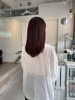 ロカ 表参道(loka)&nbsp;レッドブラウン[表参道/ブリーチ/ハイライト]Mai