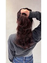アース 新越谷店(HAIR&MAKE EARTH)&nbsp;ブリーチなしダブルカラーで暖色カラー