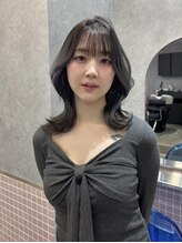 ルピネバイバド(Lupine by bud)&nbsp;グレージュミディアムレイヤーニュアンスカラー