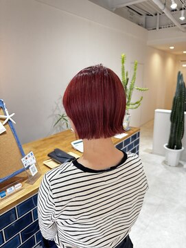 カイ(kai) 切りっぱなしボブ