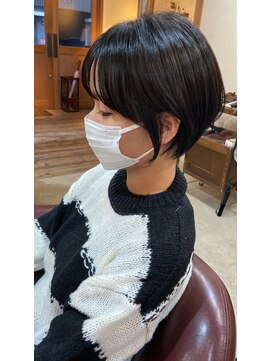 トレヘアー(tRe hair) ショート　ボブ　ウルフ　髪質改善　白髪ぼかし森田【二条】