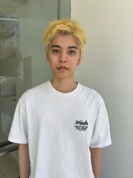 Folklore【フォークロア】翠町支店　《髪質改善サロン》 スパイキーショート/抜きっぱなしブリーチ