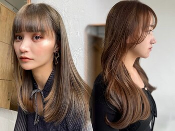ストラト(STRAT)の写真/【ブリーチなしWカラー】1回なカラーでは表現できない、ダメージレスな柔らか透明感カラーが叶います＊