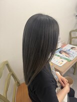 アンビアンスアミ(ambiance ami) ダブルカラー×グレージュ