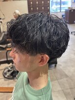 シエル 福山駅前店(CIEL) メンズ波巻きパーマ20代/30代/40代/50代
