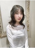 レイヤーカット　顔周りカット　ハッシュカット　立川