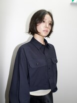 ポートラブ(Portlove)&nbsp;ニュアンスパーマ　ボブパーマ　大人ボブ　切りっぱなしパーマ