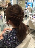 【MODE Ks eau】ワイドバングヘアアレンジ