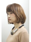 大人カワイイ ふんわりナチュラル小顔ボブ〔Flan byKENJE〕