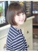 ナチュラルボブは振り向くカワイさ☆