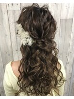 ヘアセット専門店 ナゴミ 池袋店(nagomi)&nbsp;ハーフアップ