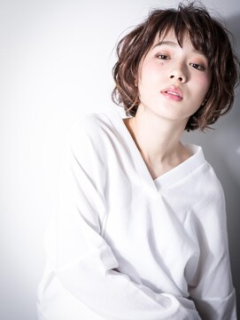 カバーヘア ブリス 北浦和(COVER HAIR bliss) *bliss北浦和*ダブルバングのブランジュくせ毛風ルーズウェーブw