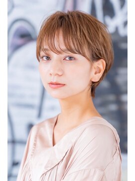 ケイト(kate) [kate] 大宮　シフォンベージュ×コンパクトショート