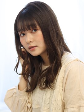 ヘアリゾート バレンタイン(hair+resort valentine) 【valentine松永】透け感グレージュ//ゆるふわレイヤー