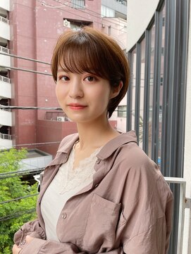 ダヴィン 中目黒(DaVin) 【DaVin中目黒】夏ショート ベージュカラー 20代30代40代