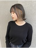 【Lond表参道倉崎涼】インナーカラーが可愛いダークアッシュ!