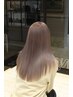 ブリーチ＋透明感艶カラー ￥17050→15345